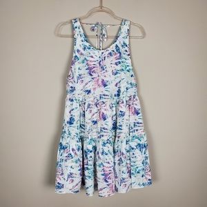 Lovers + FRIENDS Sleeveless Tropical Dress Sz S